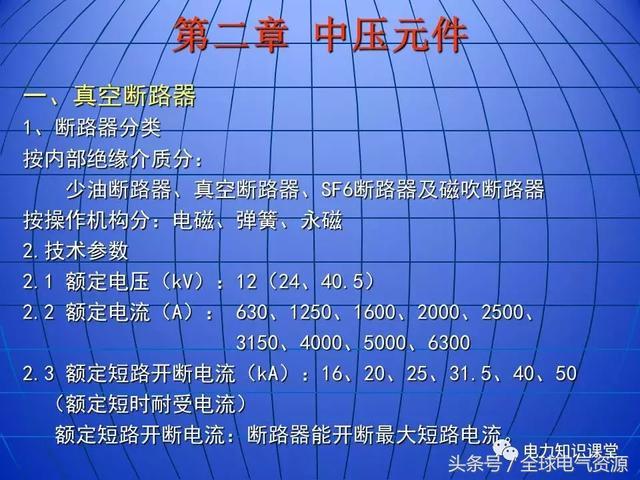 10kV中壓開關柜基礎知識，值得收集！