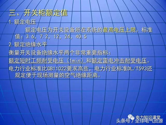 10kV中壓開關柜基礎知識，值得收集！