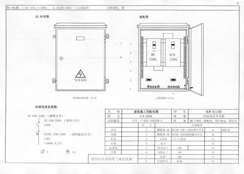 較完整的施工現(xiàn)場臨時(shí)用電配電箱(機(jī)柜)標(biāo)準(zhǔn)化配置圖集！