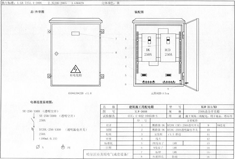 標準化示例|如何配置施工現場臨時用電配電箱(機柜)？